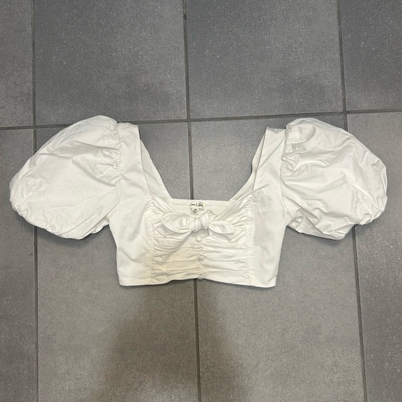 For Love and Lemons Jessie Crop Top - Size Extra Small - Picture 2 of 4